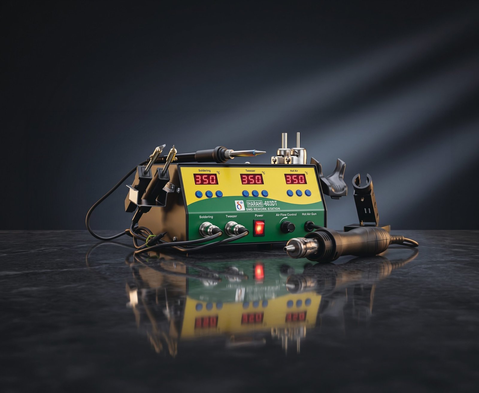 SHARANG 603DT Soldering and Hot Air Rework Station